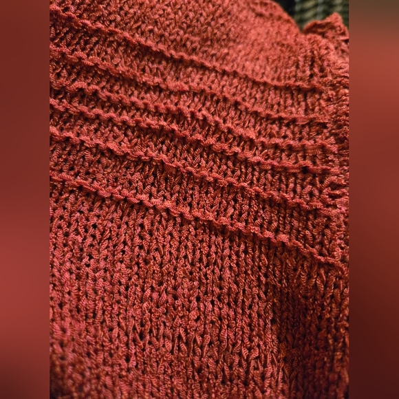 Old Navy Warm Rust Cardiga - Picture 3 of 3